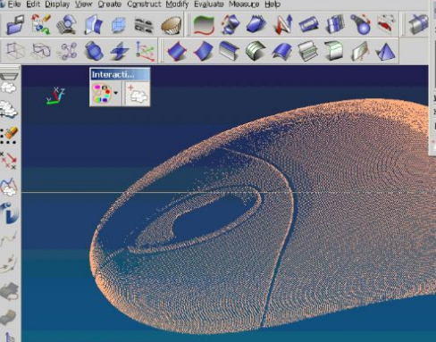 imageware12.1逆向造型视频教学